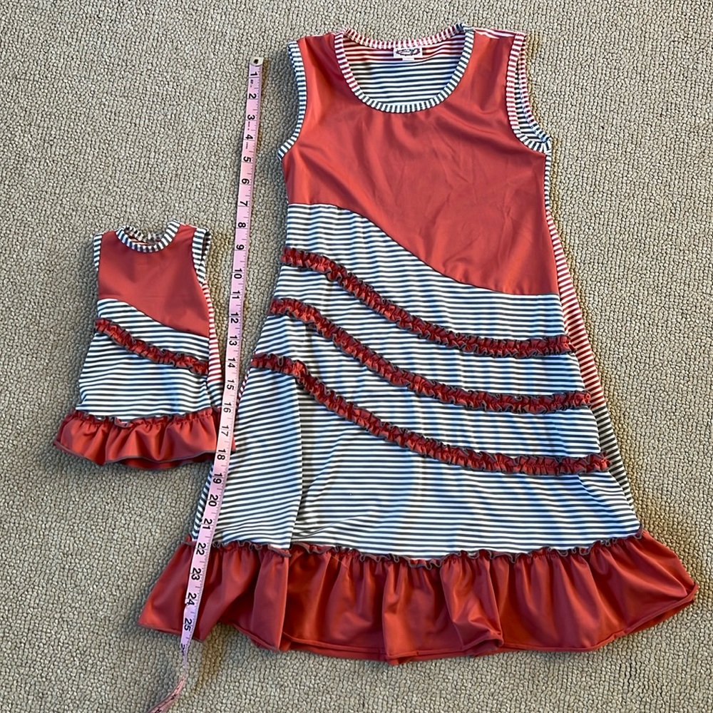 Lilli Lovebird Girl & Doll matching dresses